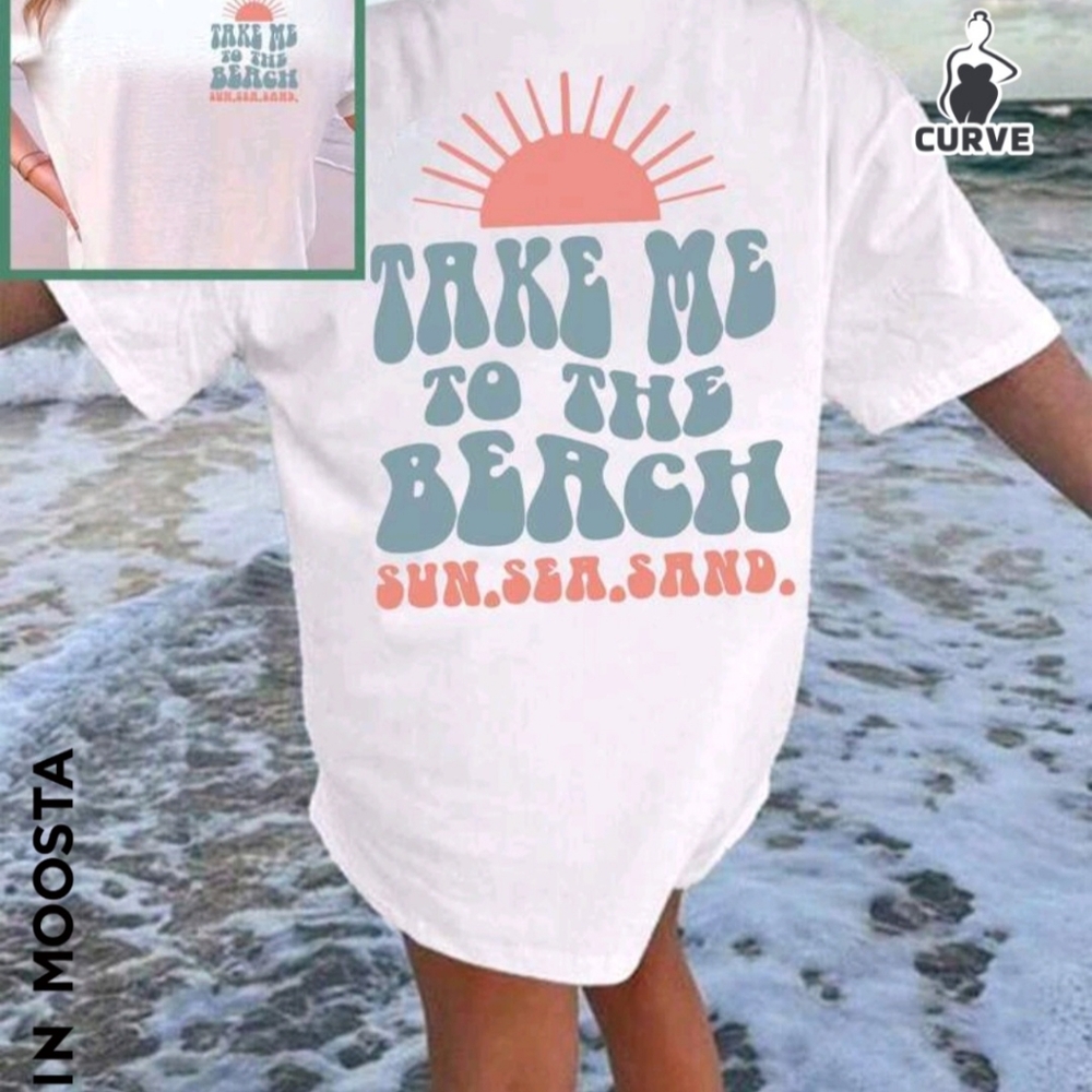 Take me to the beach comfy tshirt